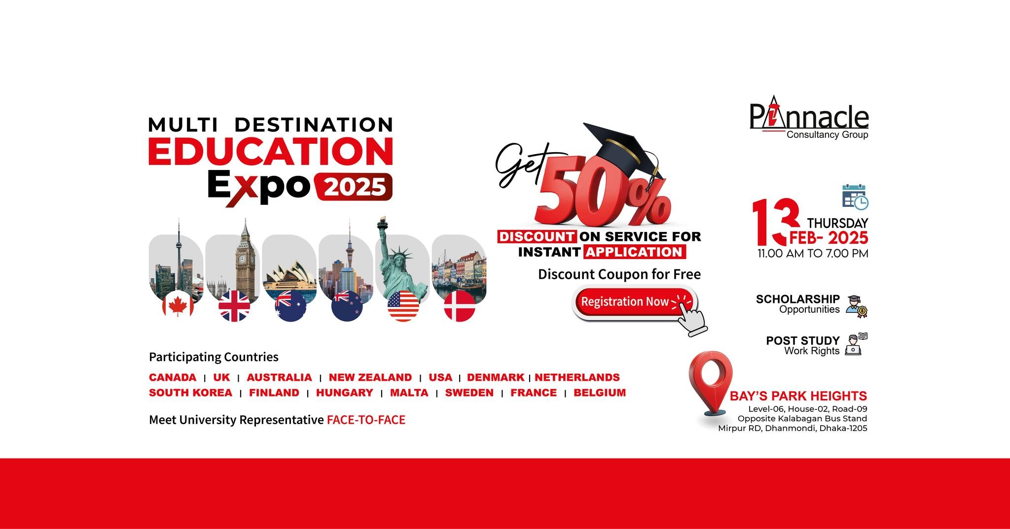 𝐌𝐮𝐥𝐭𝐢-𝐃𝐞𝐬𝐭𝐢𝐧𝐚𝐭𝐢𝐨𝐧 𝐄𝐝𝐮𝐜𝐚𝐭𝐢𝐨𝐧 𝐄𝐱𝐩𝐨