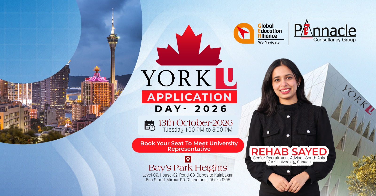 York University Application Day 2026